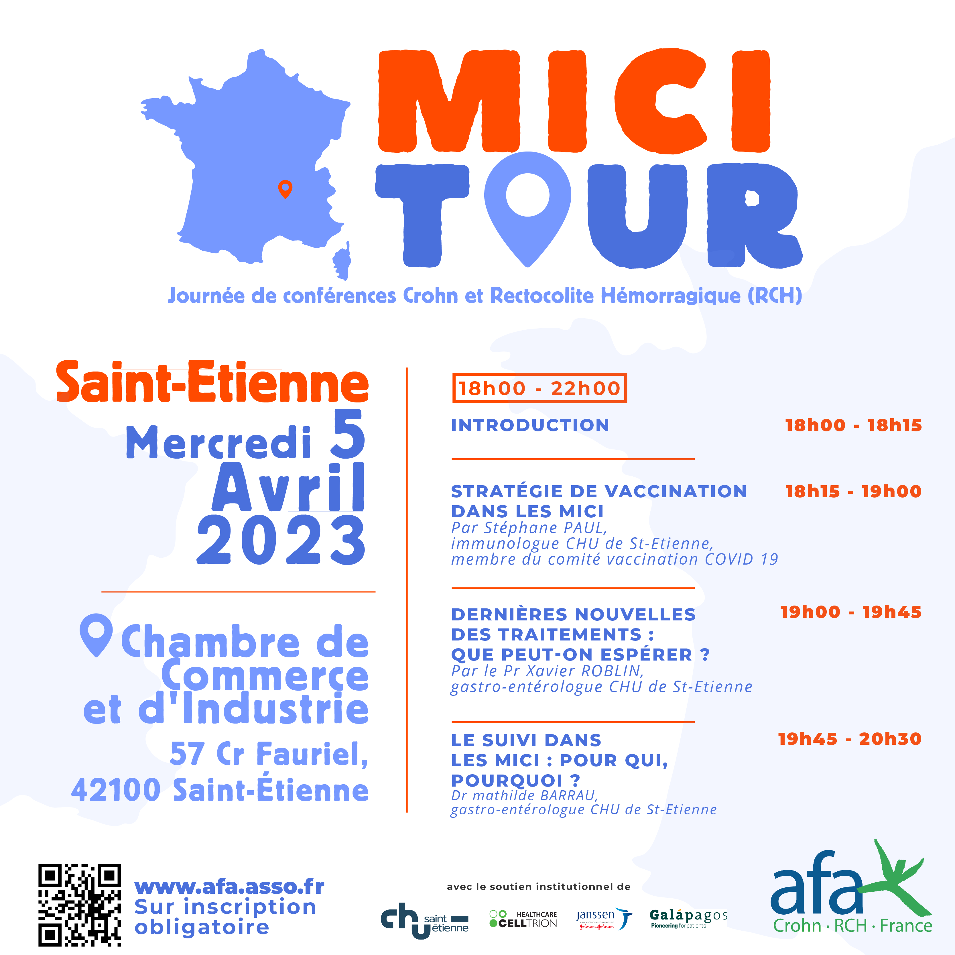 Affiche MICI Tour Saint Étienne