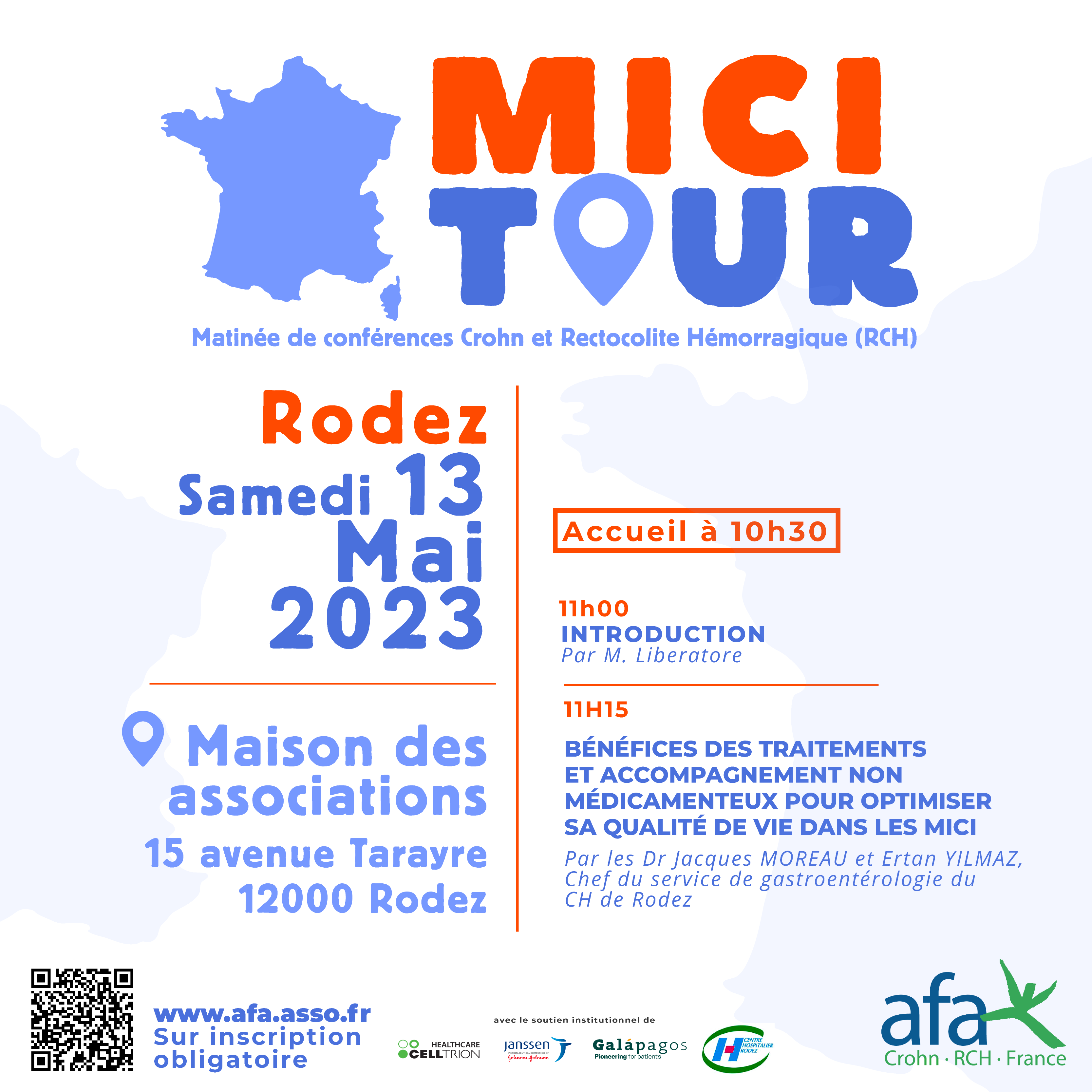 Affiche MICI TOUR Rodez